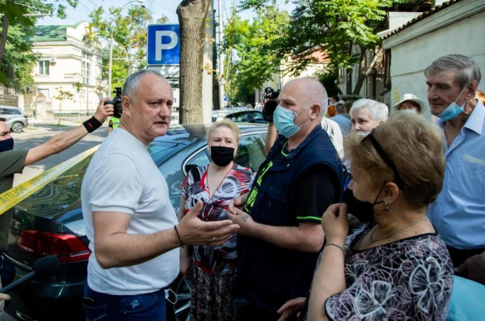 Igor Dodon explică de ce nu s-a vaccinat cu Sputnik V la maratonul din Capitală